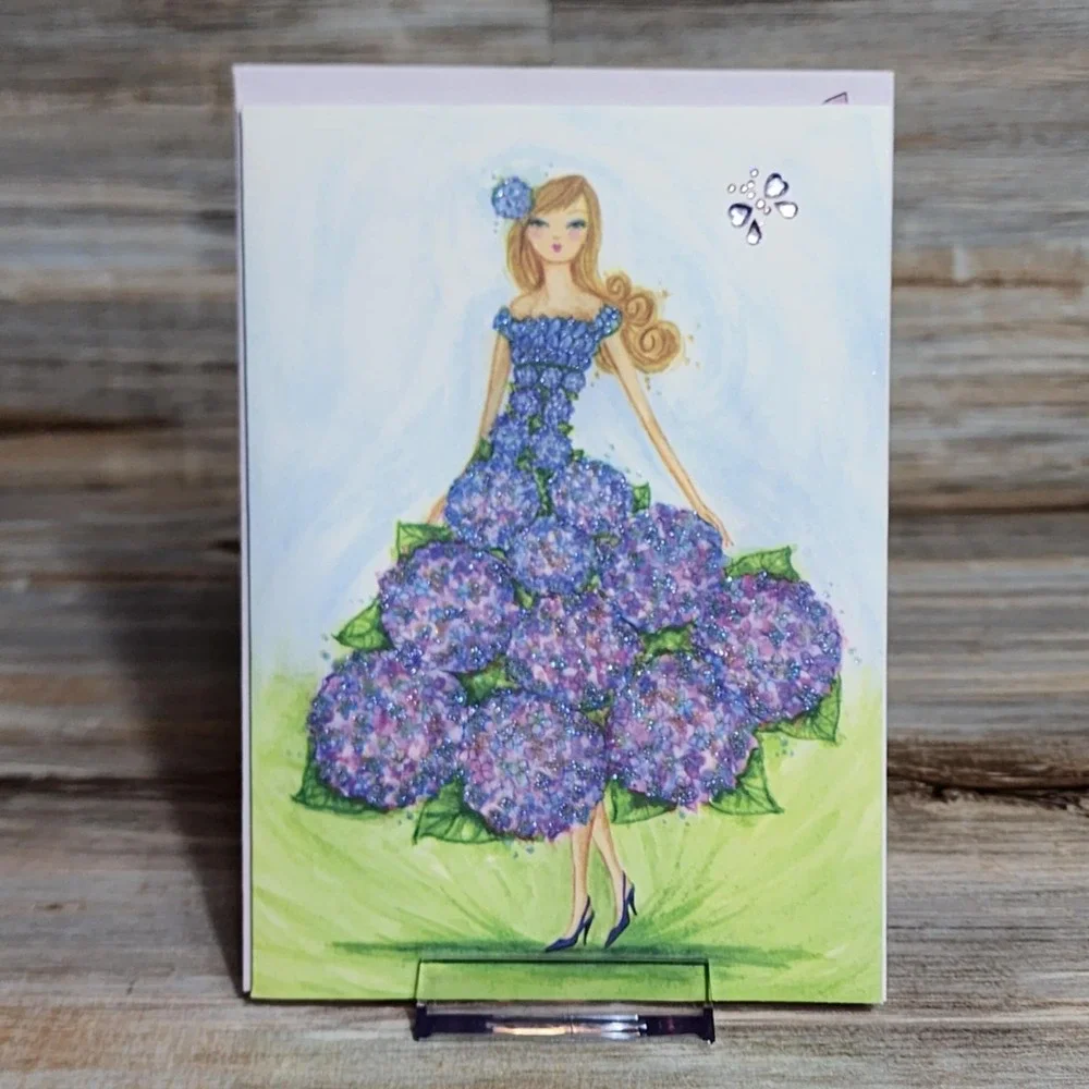Bella Pilar Beaded Embelished Floral Dress Happy Mother's Day CARD SEALED